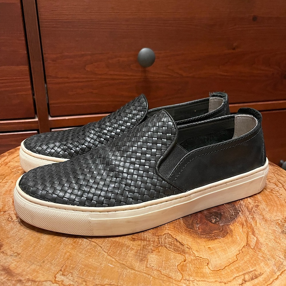 THE FLEXX “Sneak Name” Slip-on Leather Sneaker
